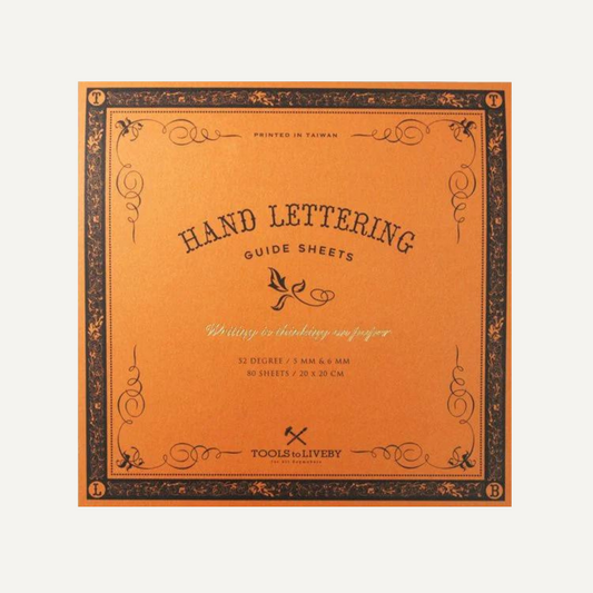 Tools to Liveby Hand Lettering Pad