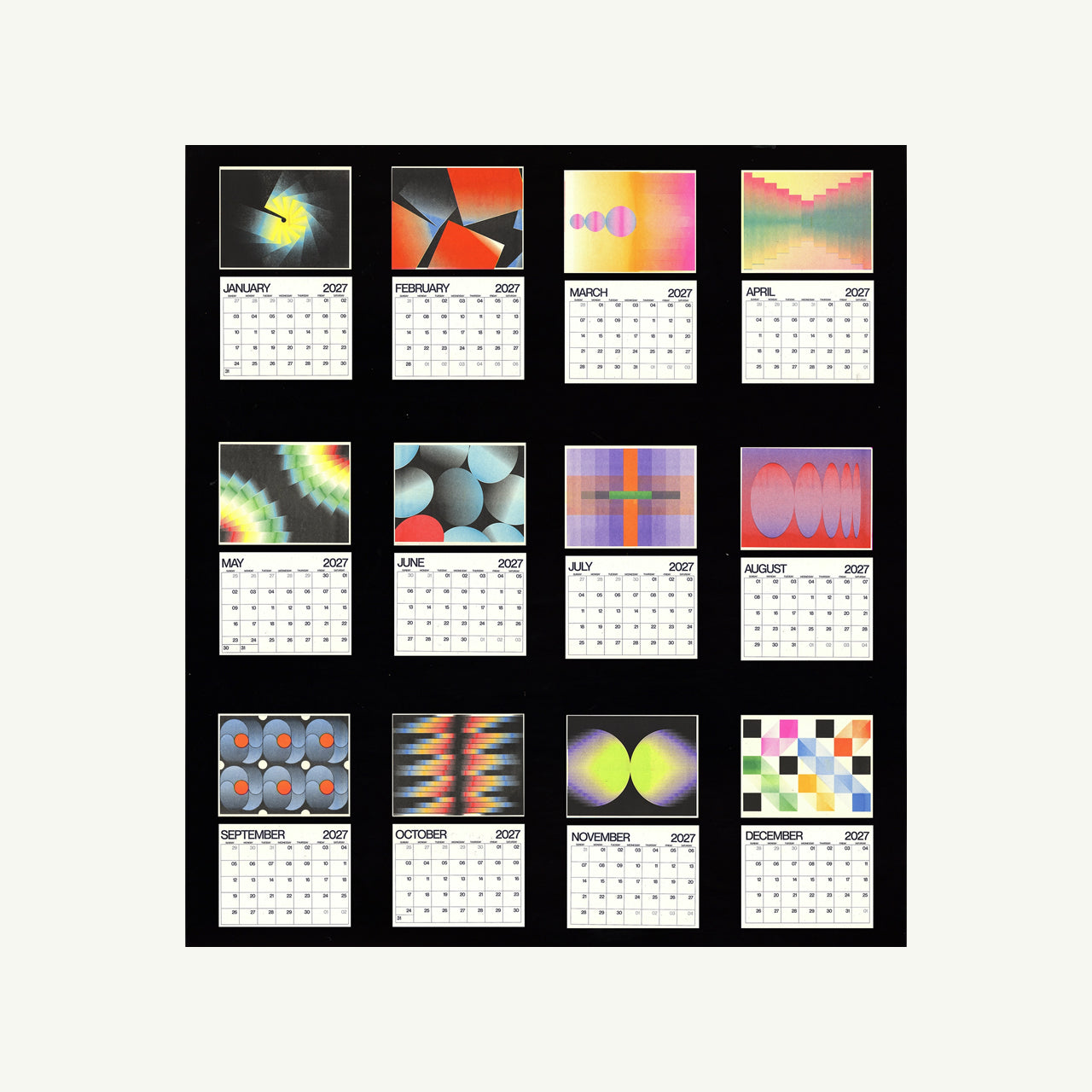 Risograph 2027 Calendar