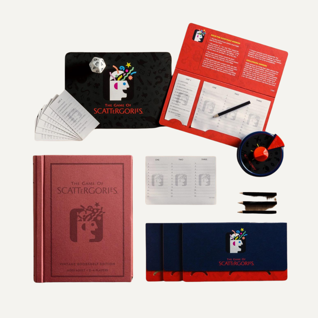 Scattergories Vintage Bookshelf Edition