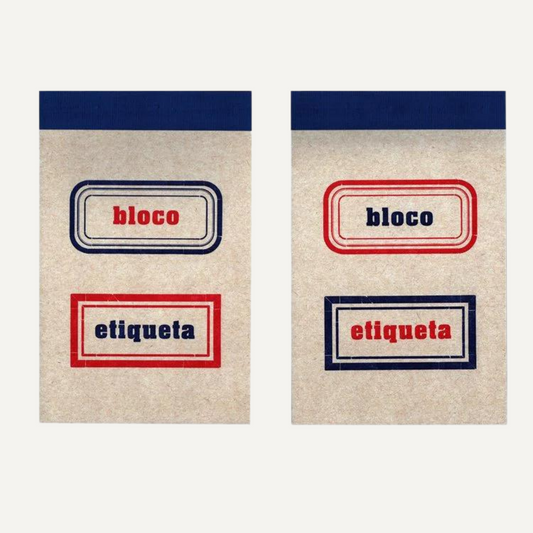 Bloco Ettiqueta - Label Notepad