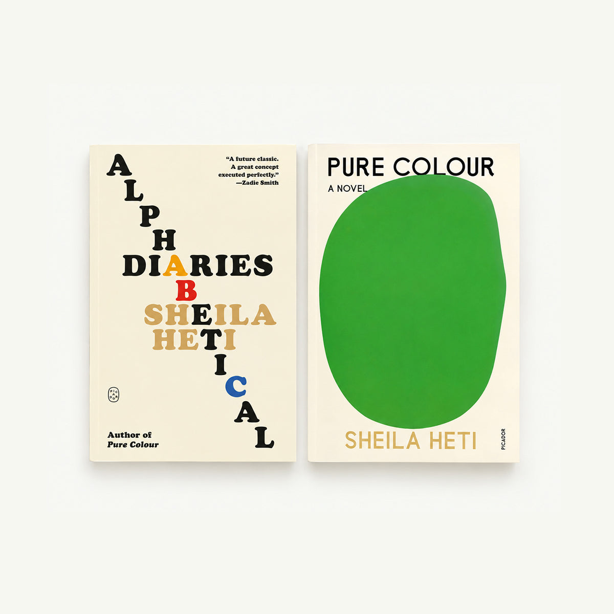 Sheila Heti Bundle by Macmillan: 2 books, each with a unique cover.
