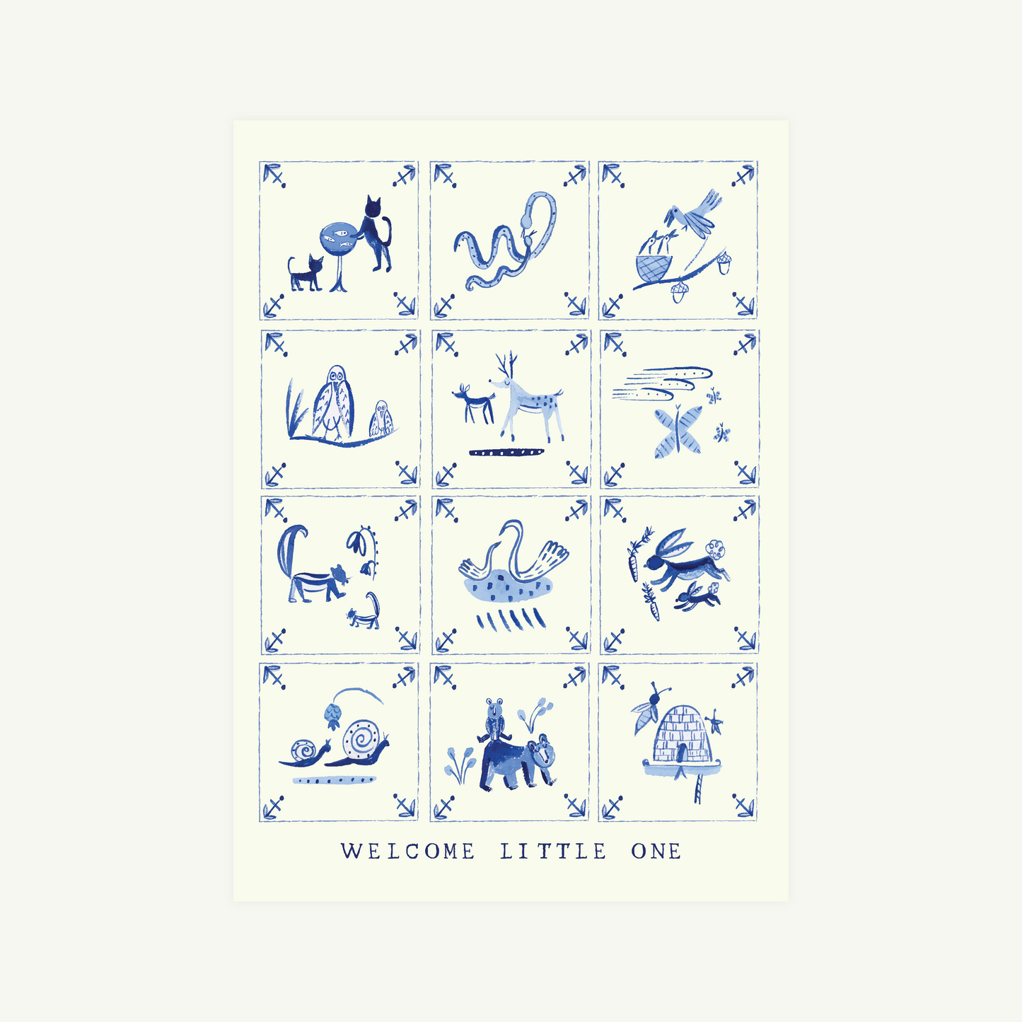 Baby Delft Tiles