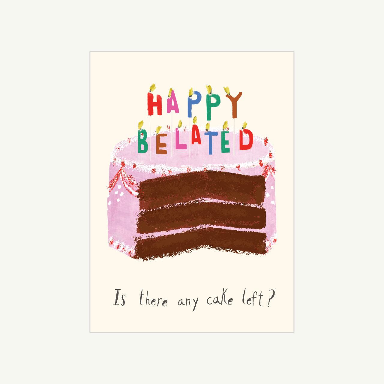 I Missed the Cake