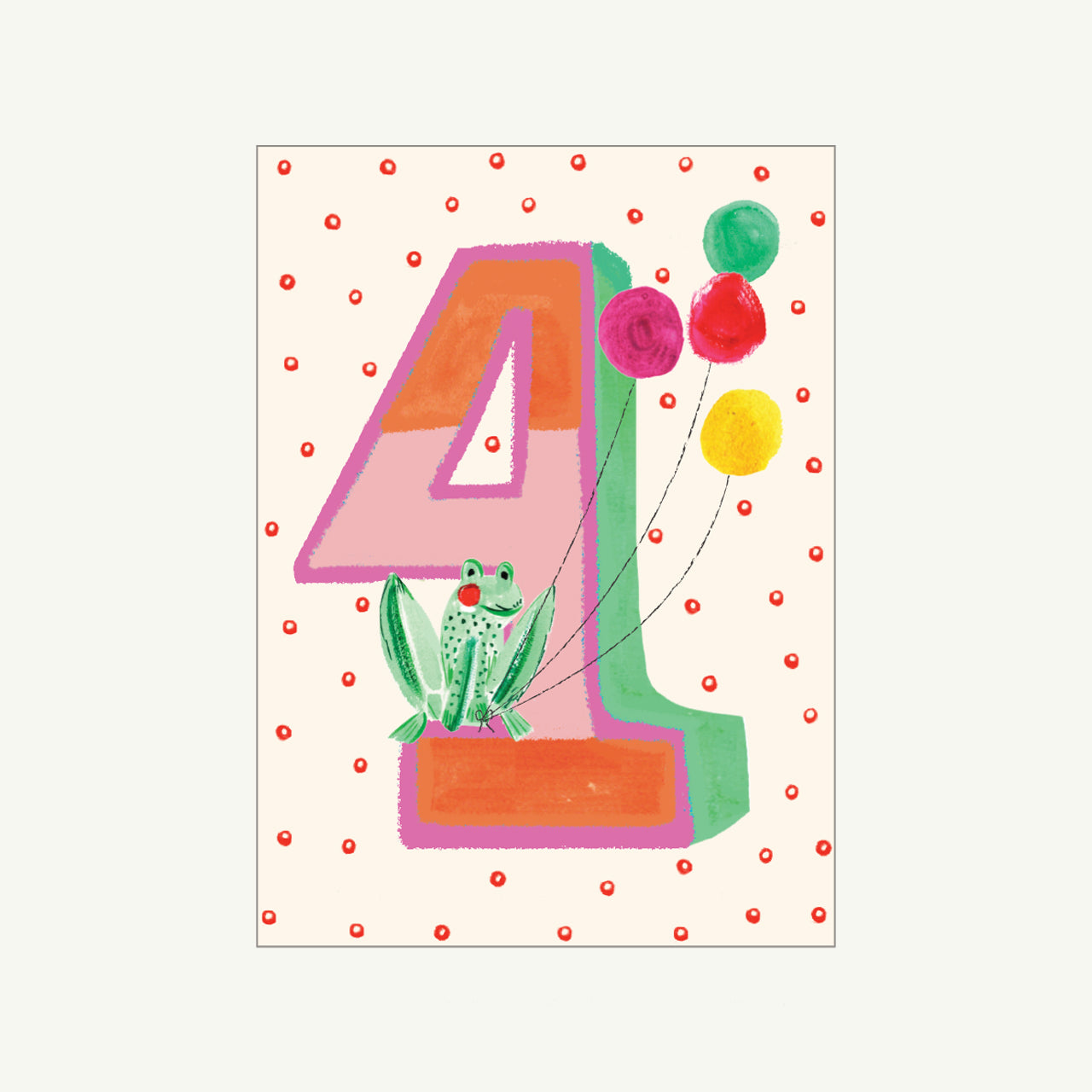 Froggie is Four