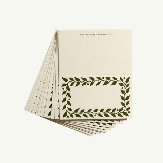 Place Cards, Dark Olive
