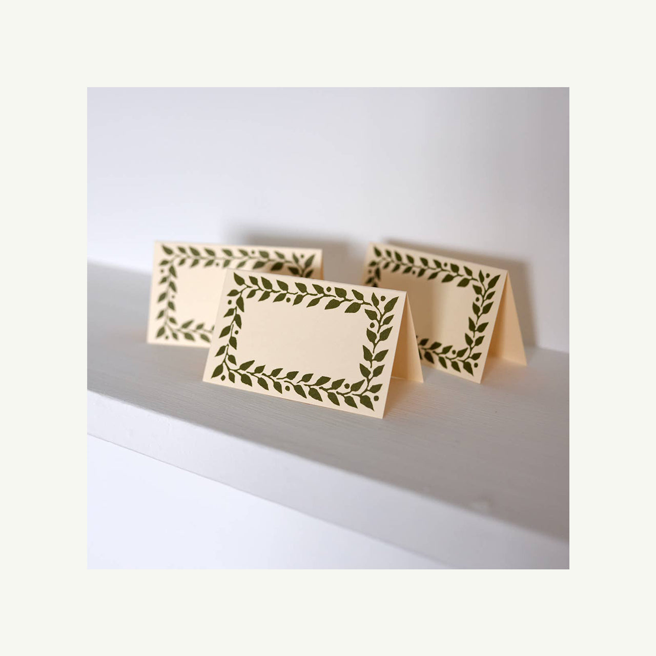 Place Cards, Dark Olive