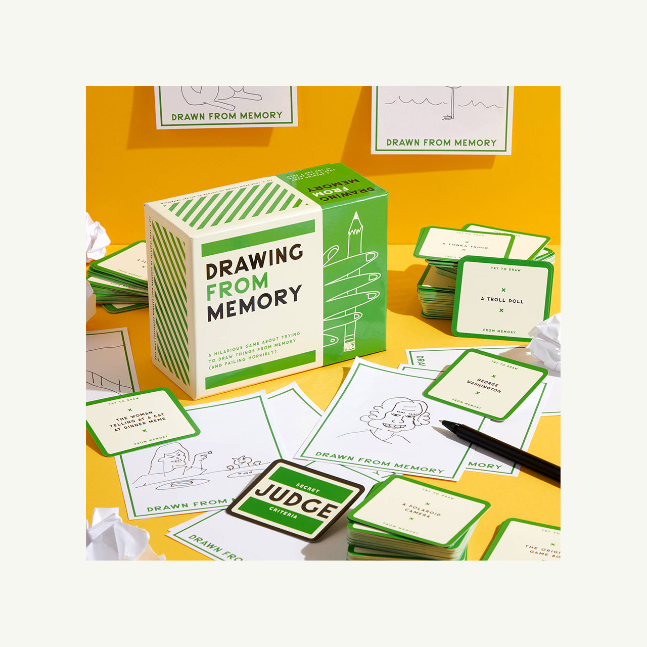 Drawing From Memory Game