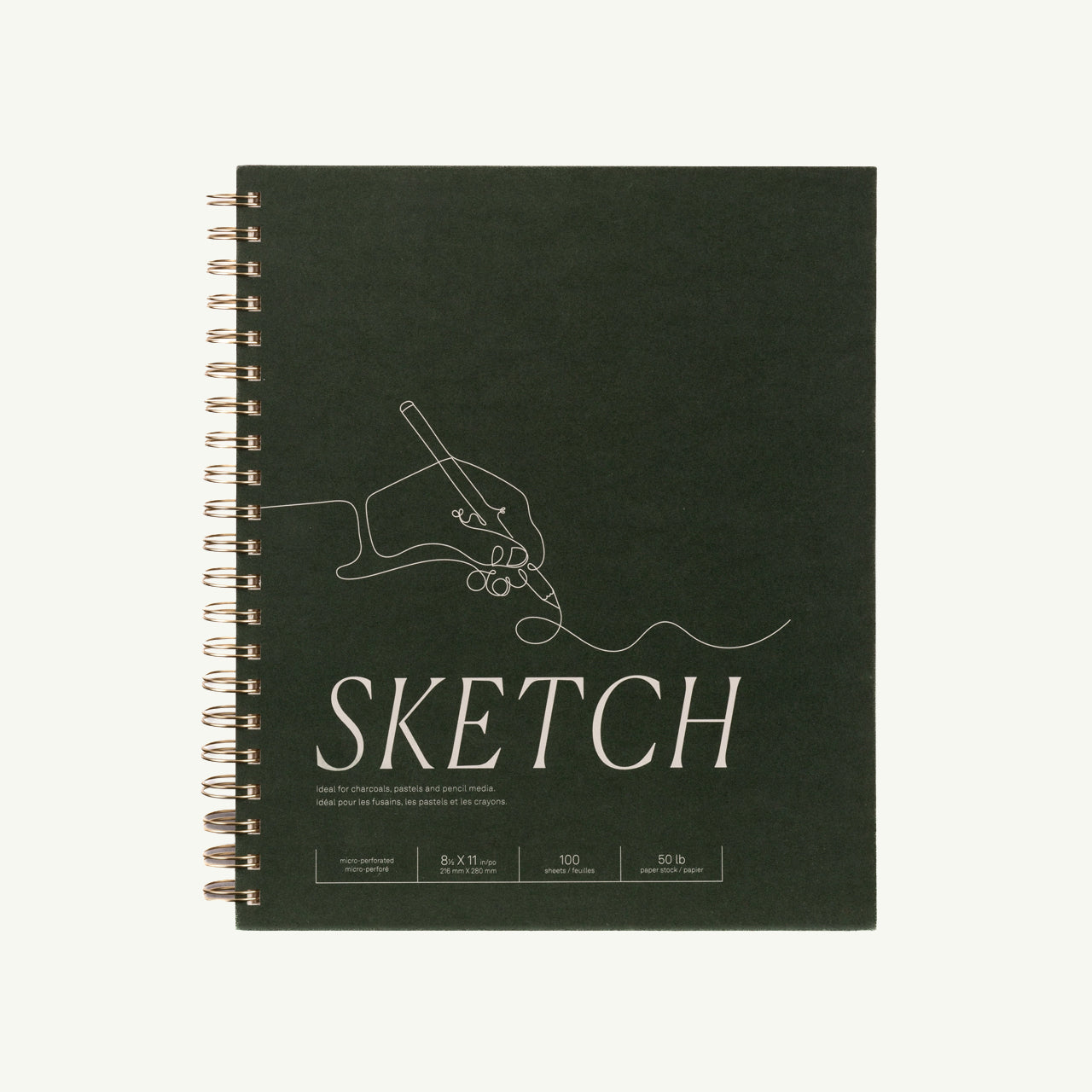 "Sketch" Wire-Bound Sketchbook