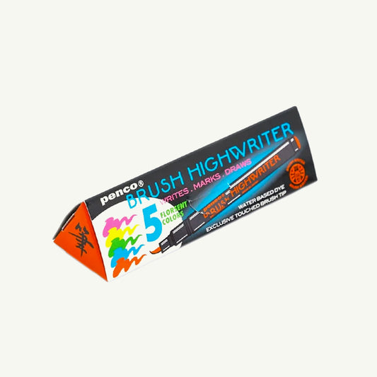 Highlighter Brush Pen Set