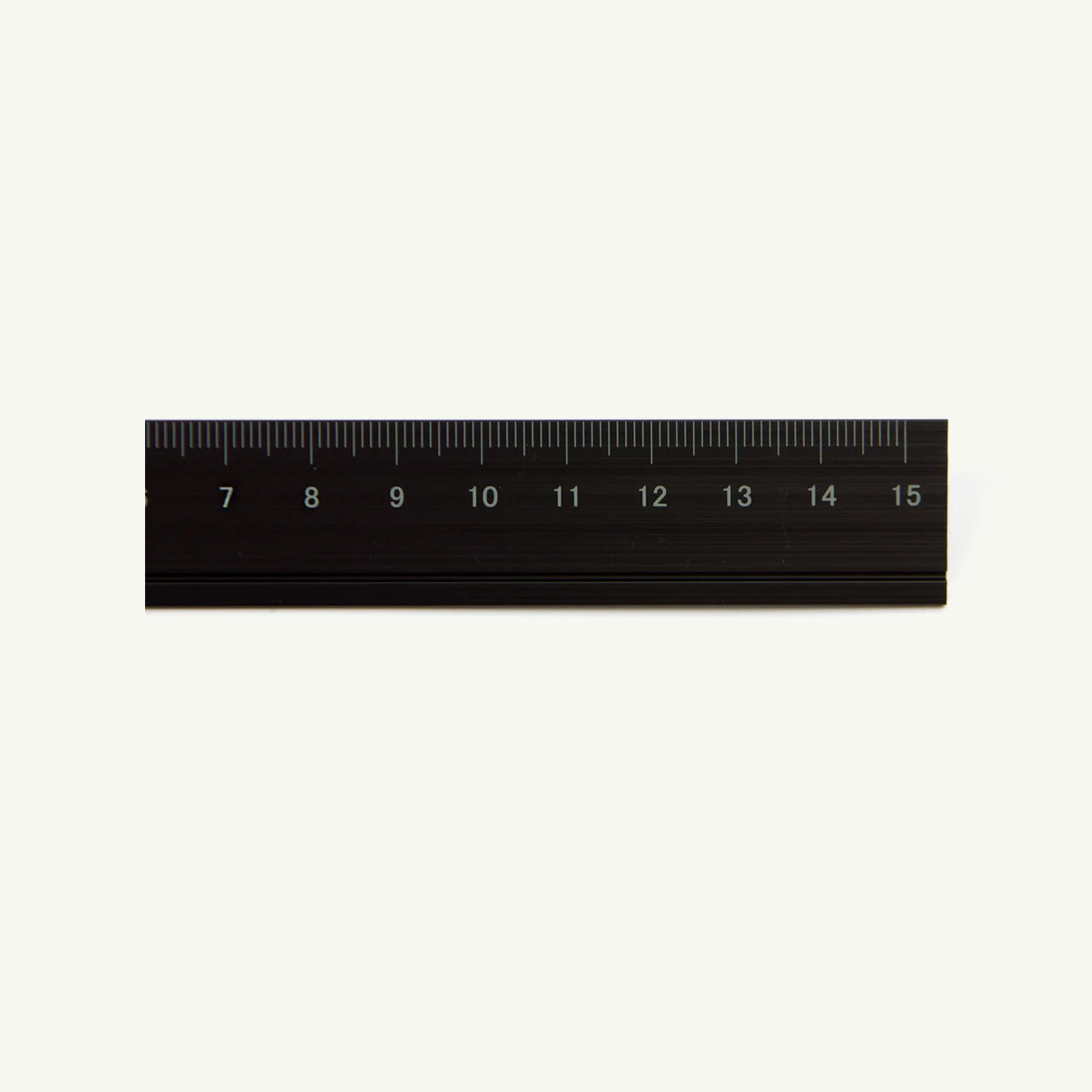 Slip-On Aluminum Black Ruler