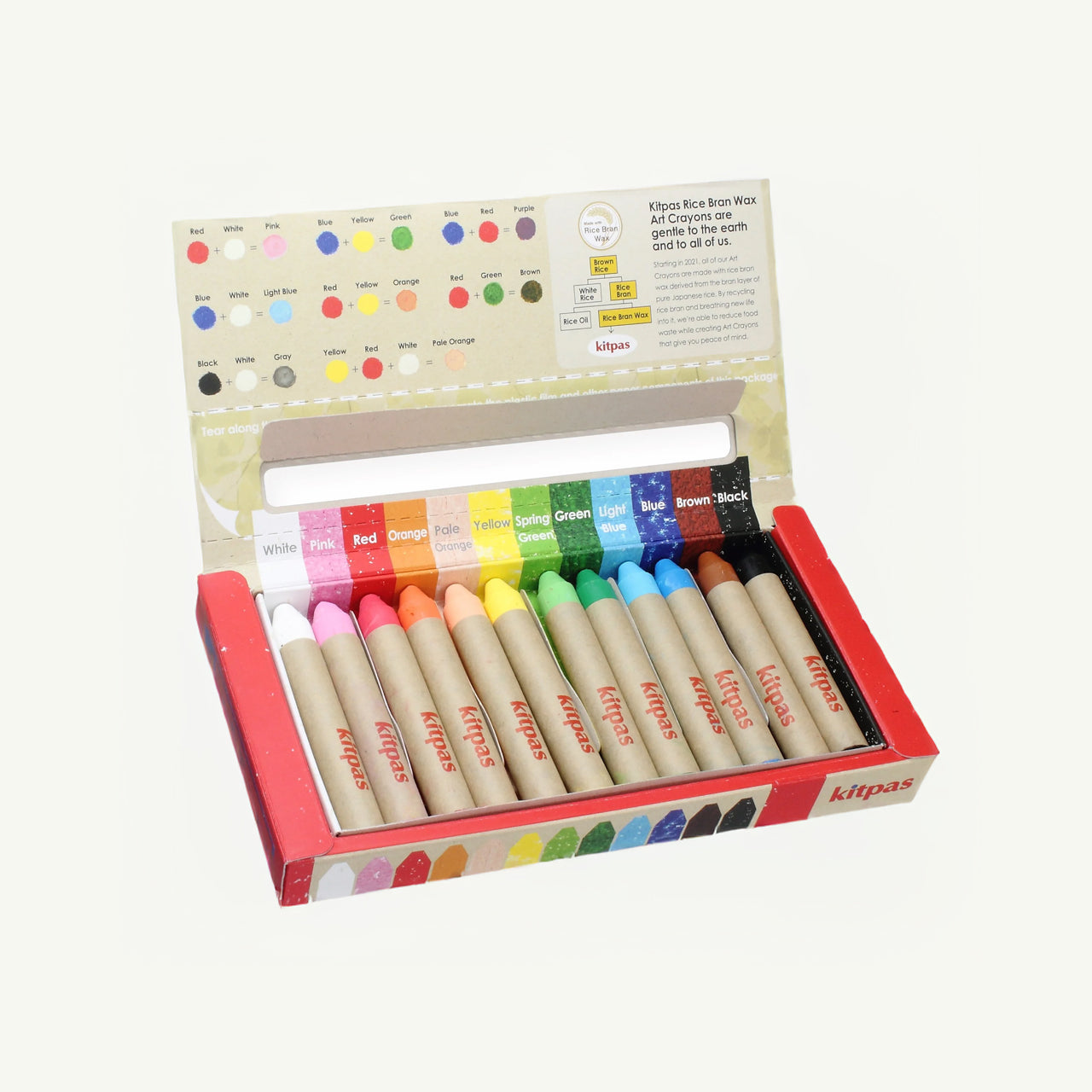12 Kitpass Crayons