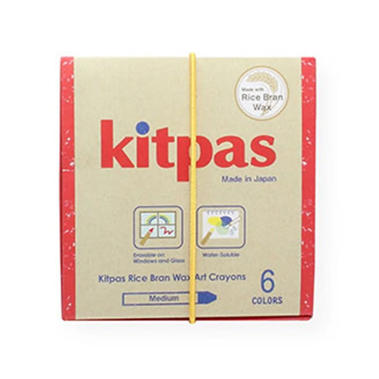 6 Kitpass Crayons