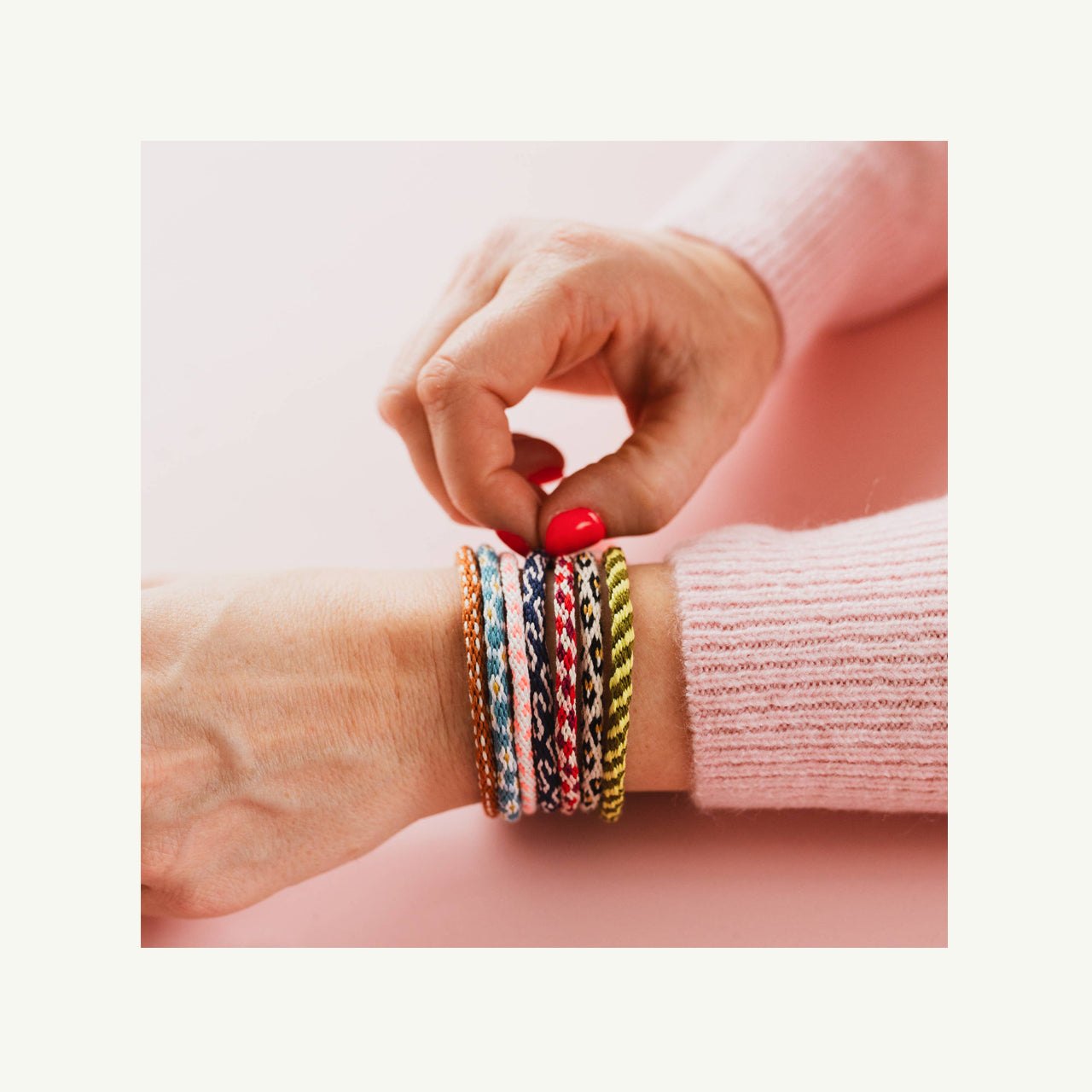 Kumihimo Friendship Bracelet Kit