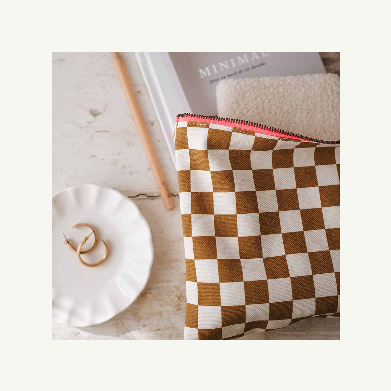 Lili Pouch - Checkerboard