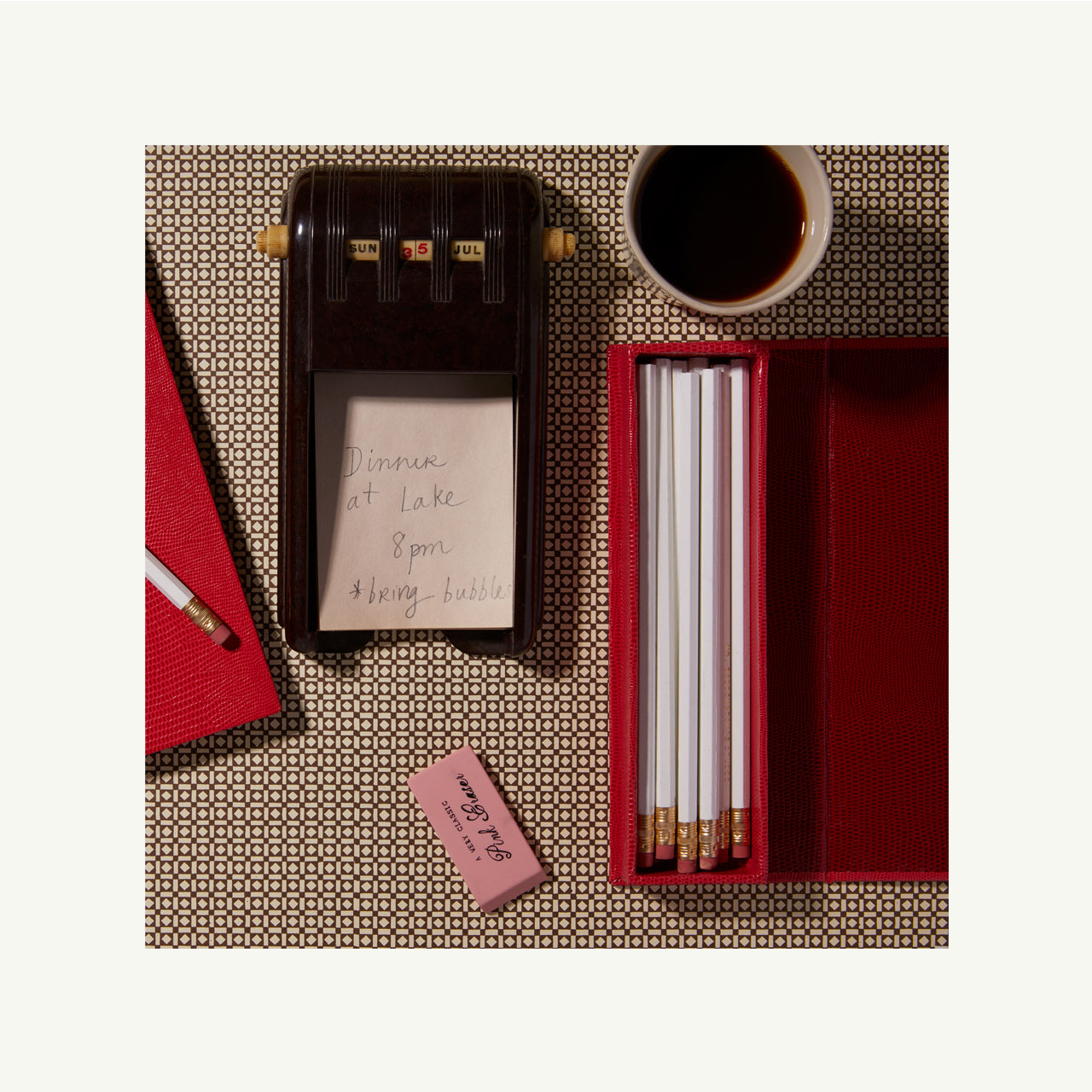 Mr. Boddington's Pencil Box, Cherry