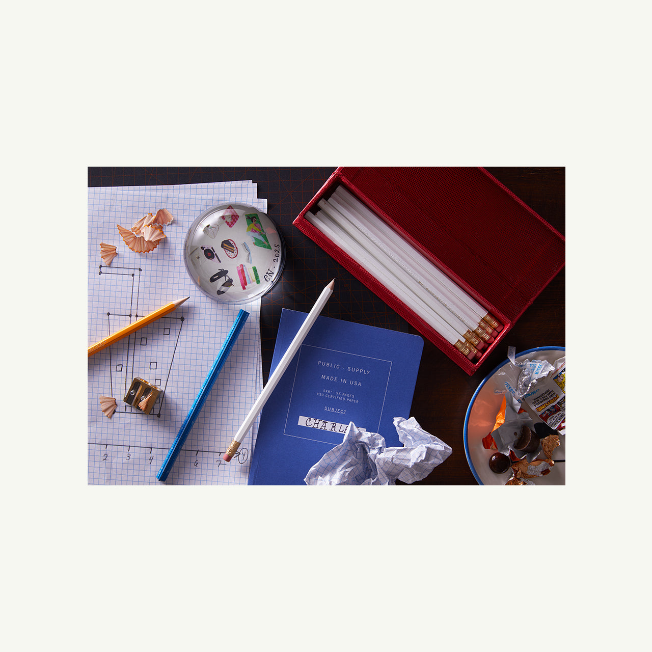Mr. Boddington's Pencil Box, Cherry