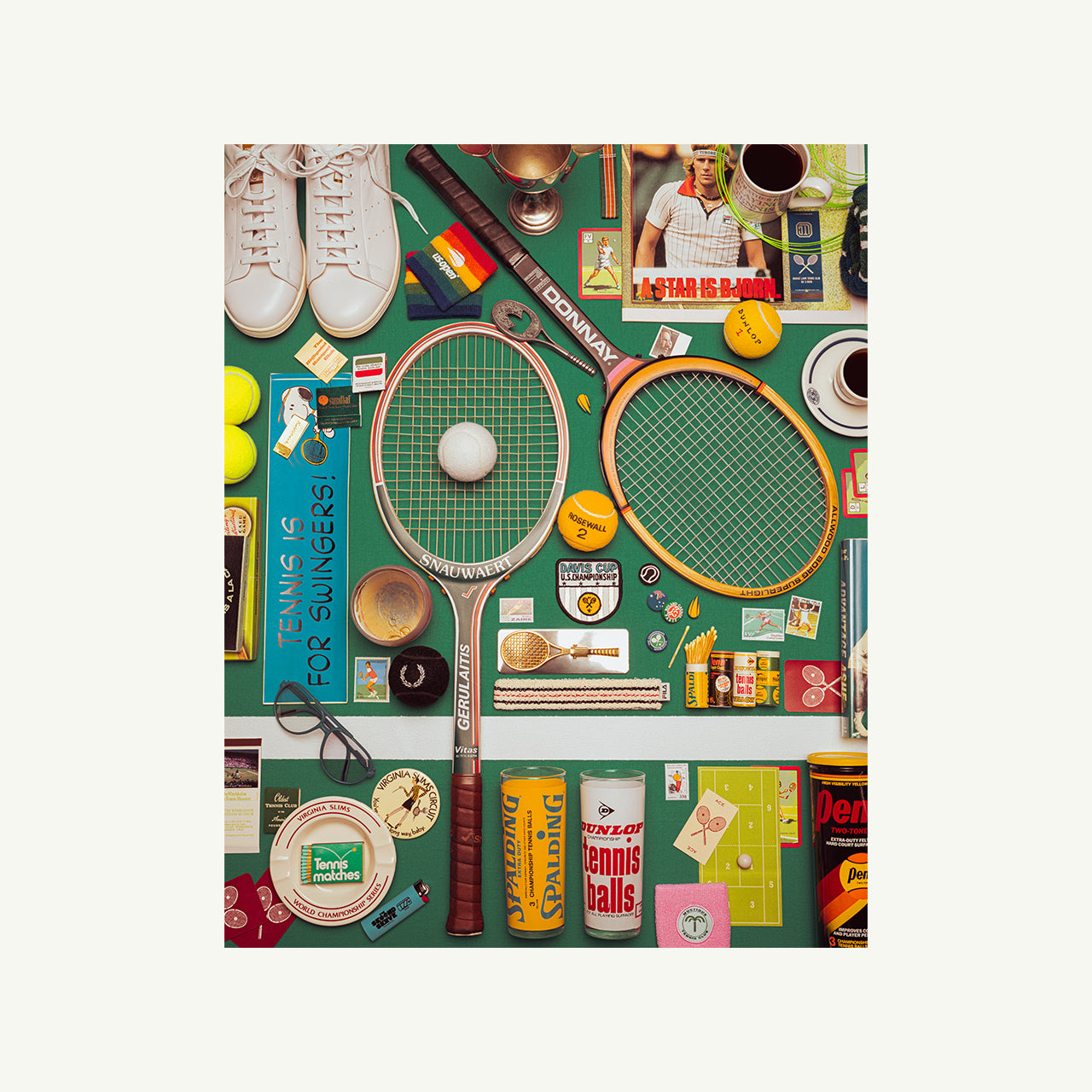 Open Tennis - Court Classics Puzzle