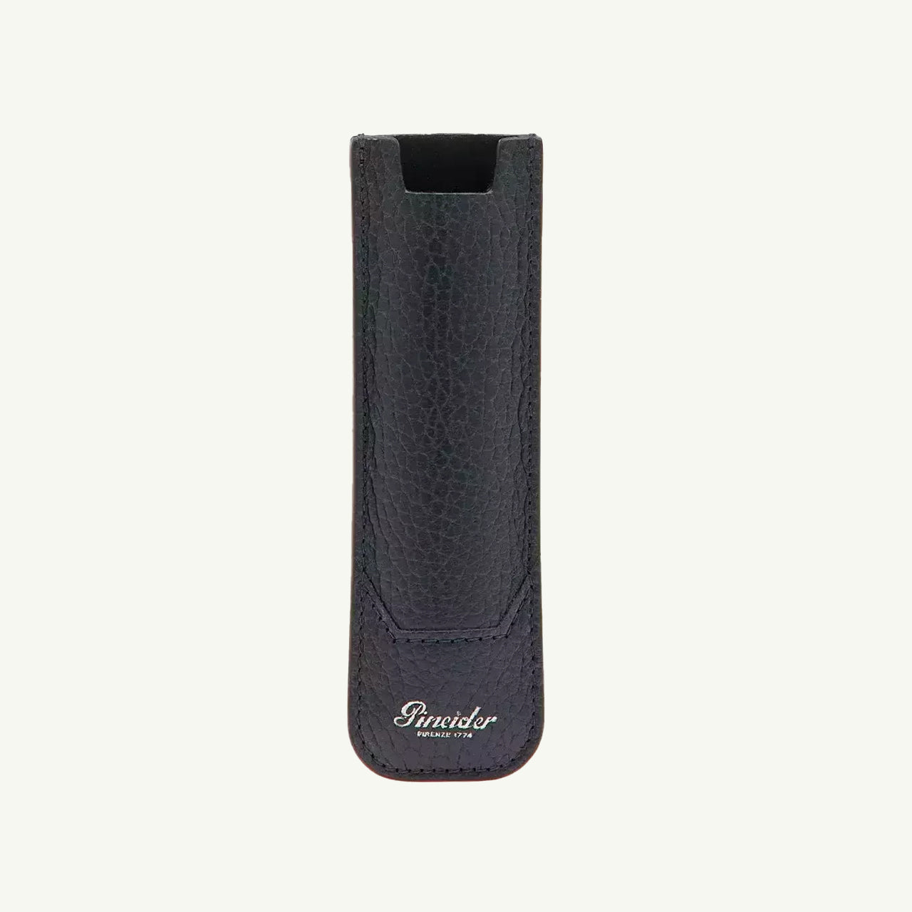 Grained Collection Single Pen Holder, Billiard Green