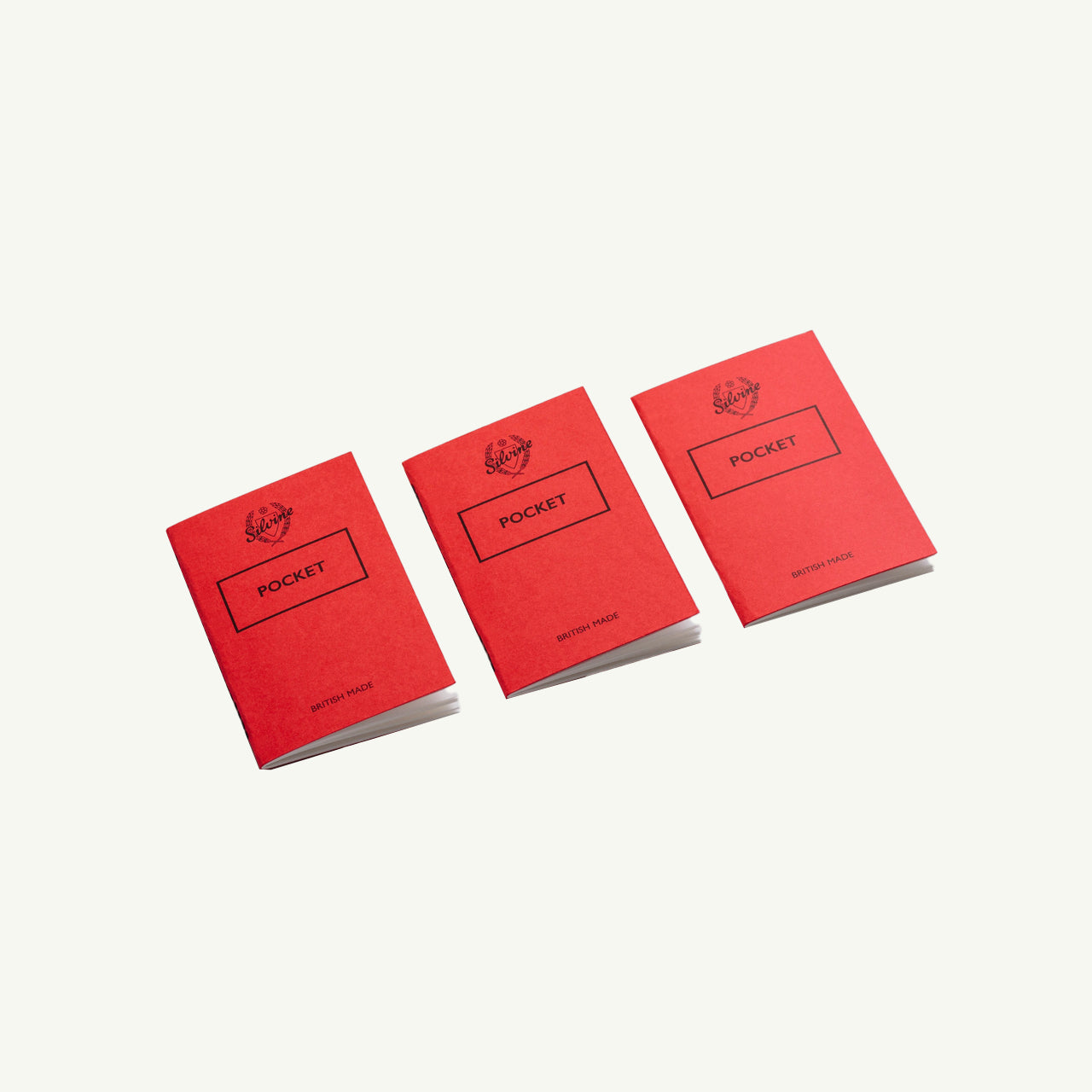 POCKET Notebook - Pack of 3