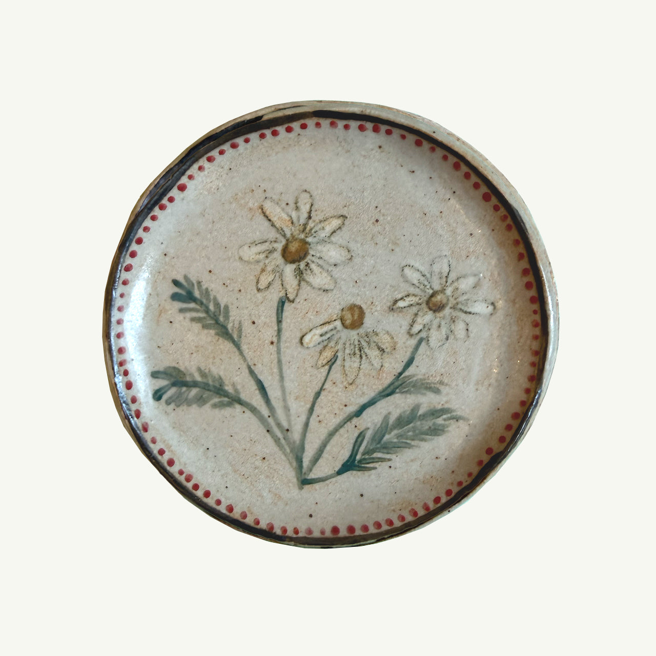 Chamomile Ceramic Dish