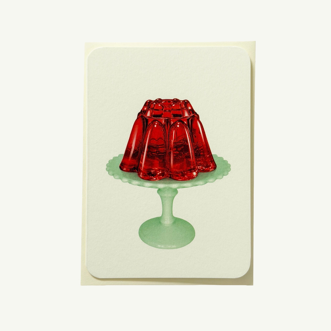 Ruby Jelly Greeting Card
