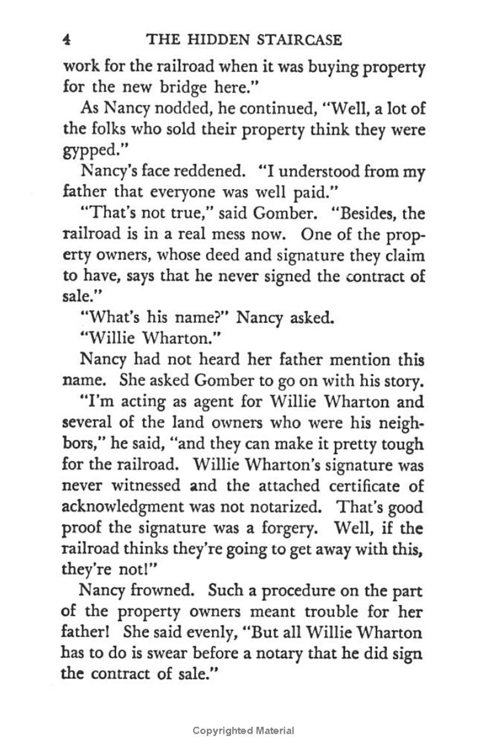Nancy Drew: the Hidden Staircase