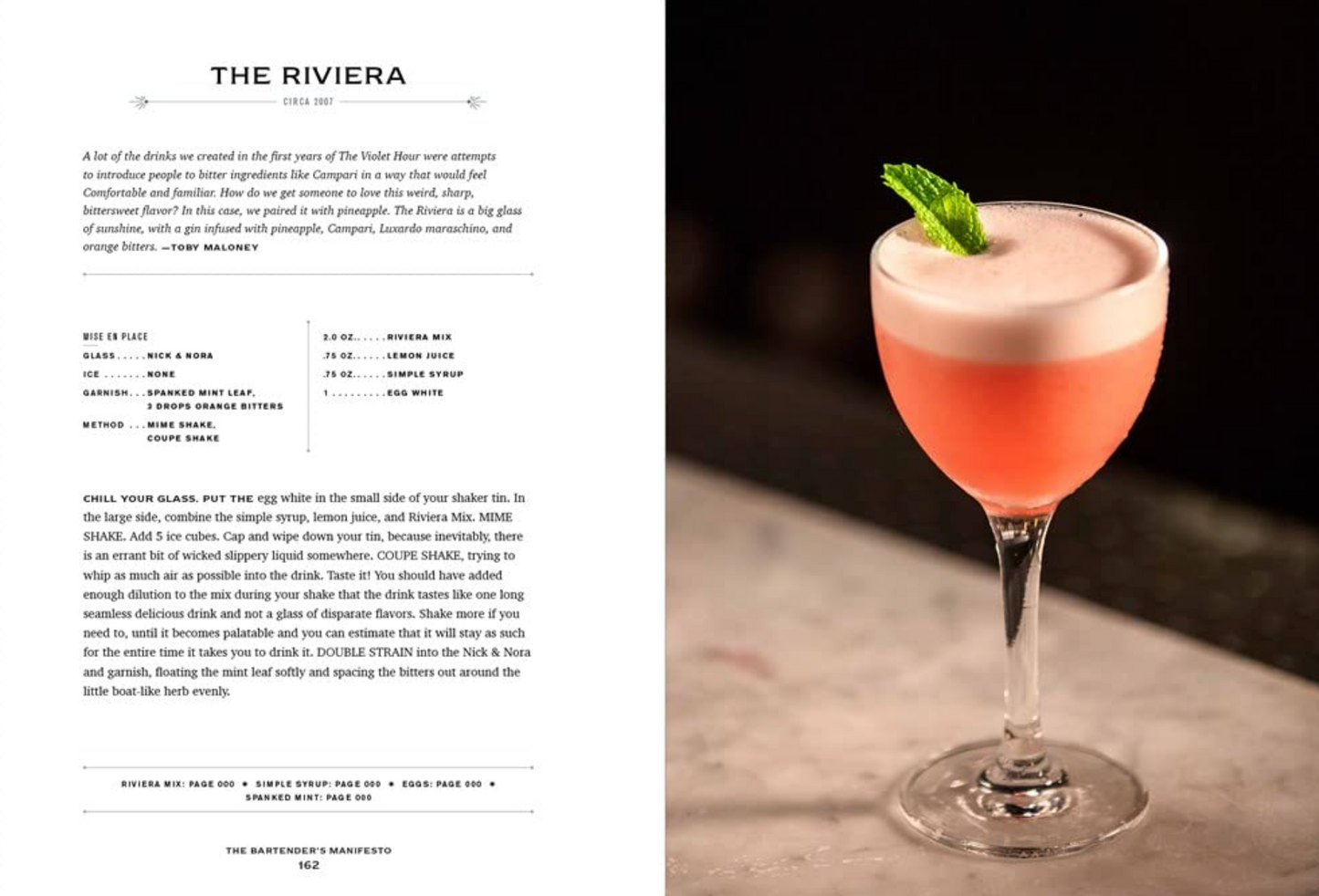 The Bartender's Manifesto
