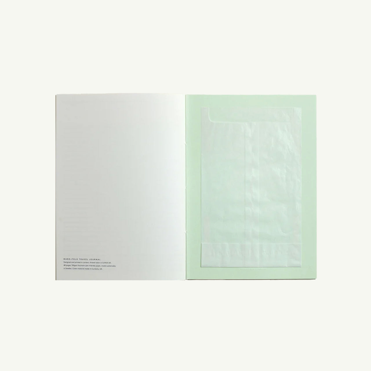 Travel Journal Mark and Fold