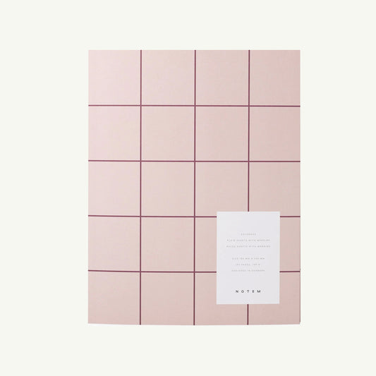 Uma Large Flat Lay Notebook, Rose