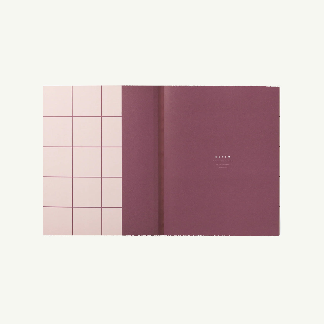 Uma Large Flat Lay Notebook, Rose