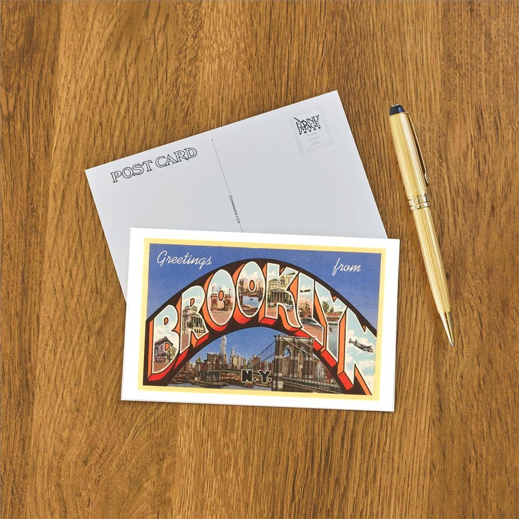 Postcard NY-570 Greetings from Brooklyn, New York City
