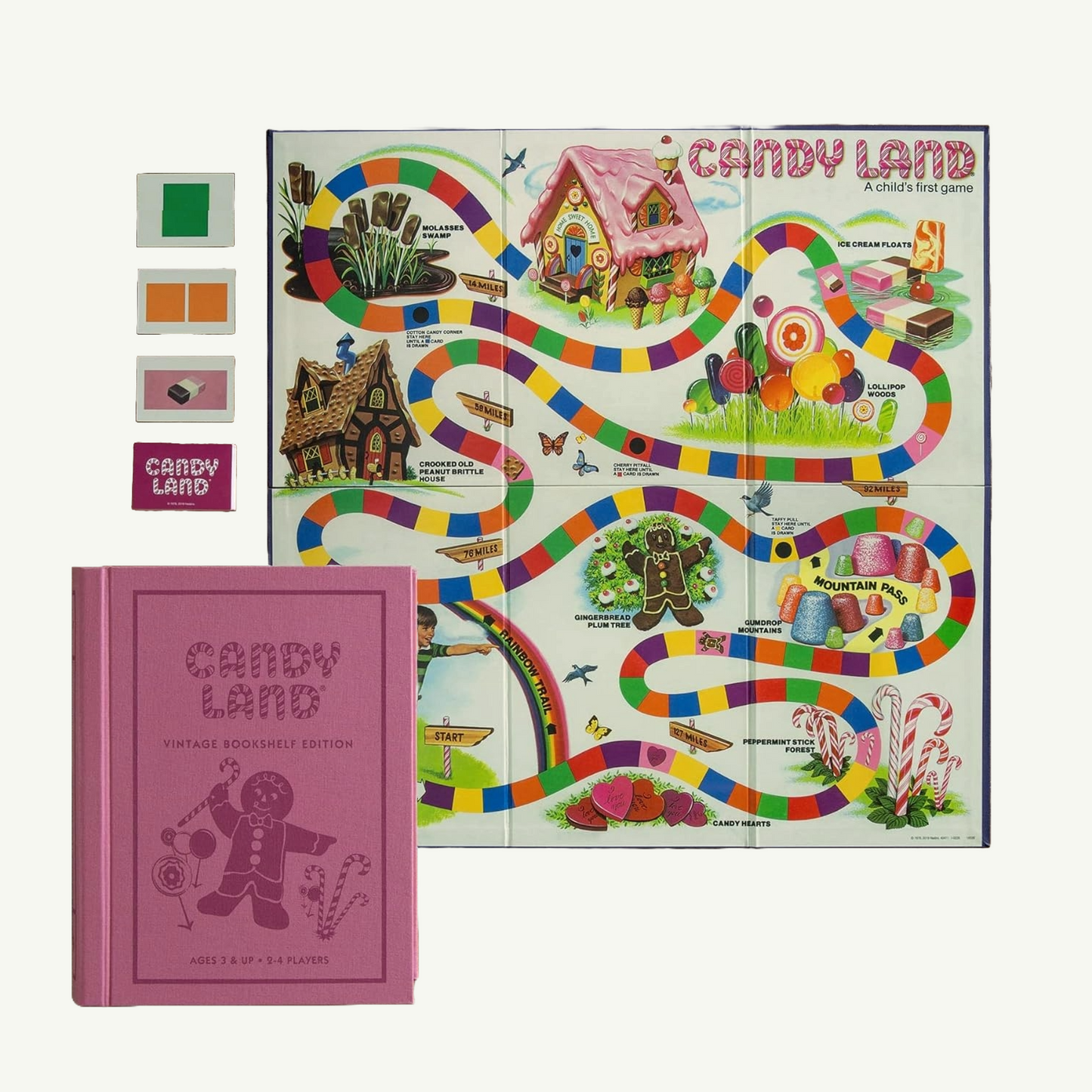 Candy Land Vintage Bookshelf Edition