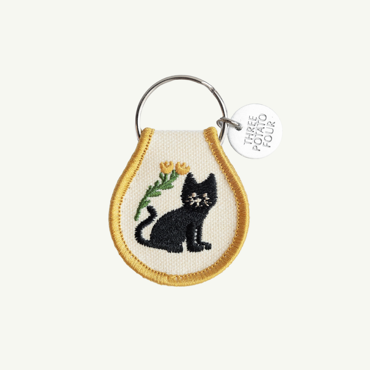 Black Cat Keychain