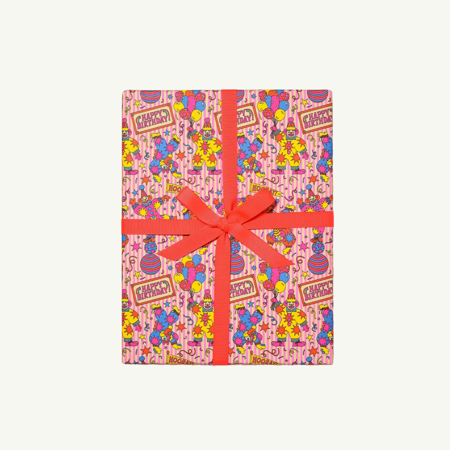 Clowns Wrapping Paper
