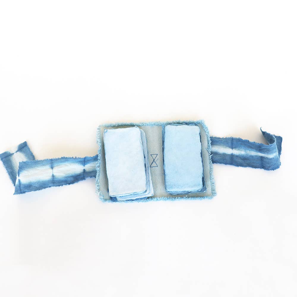 Indigo Artist's Paper Bundle