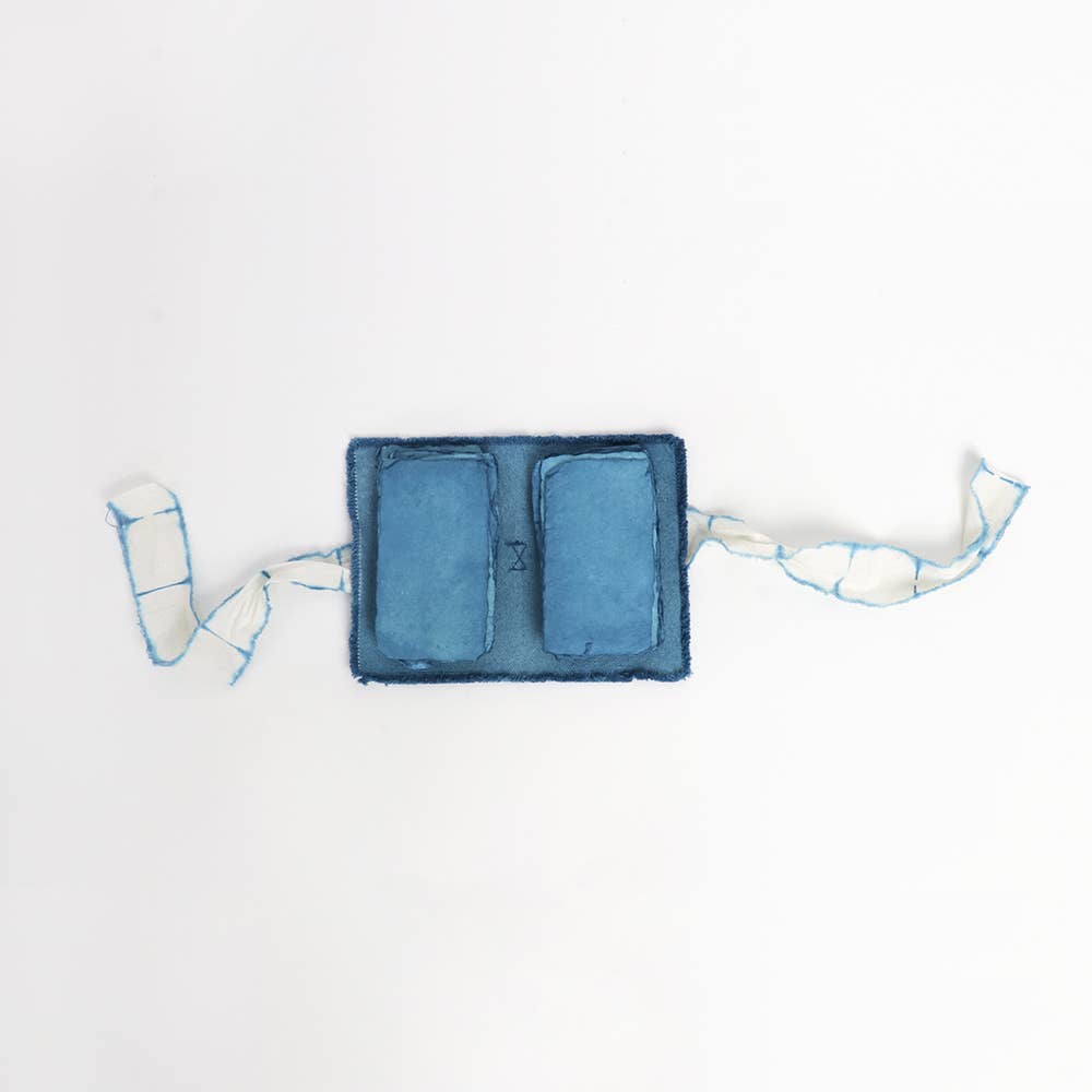 Indigo Artist's Paper Bundle