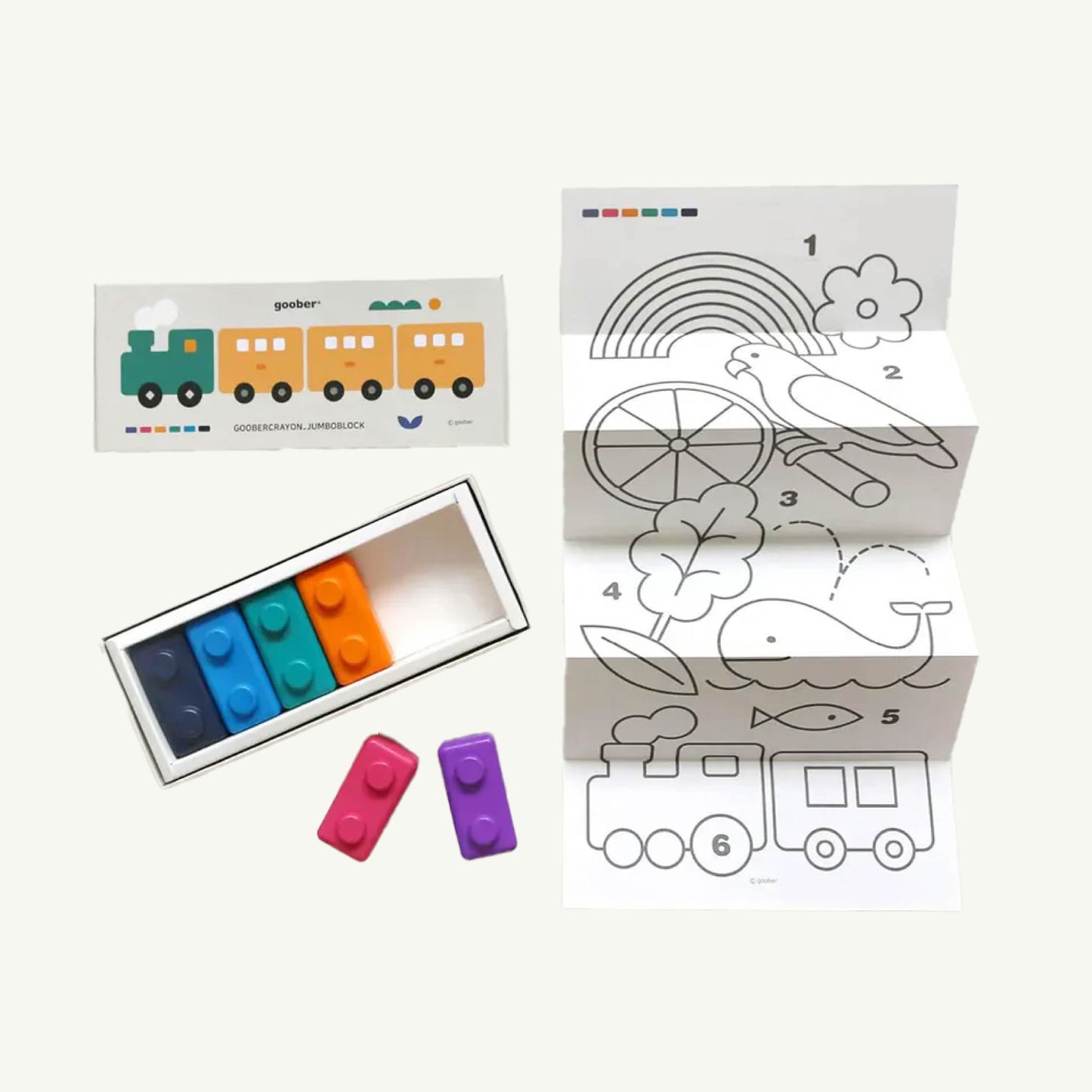 Jumbo Block Crayons