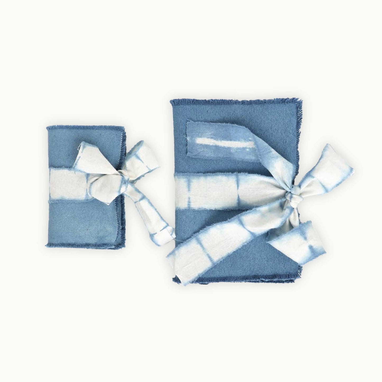 INDIGO ARTIST'S PAPER BUNDLE WITH CANVAS WRAP