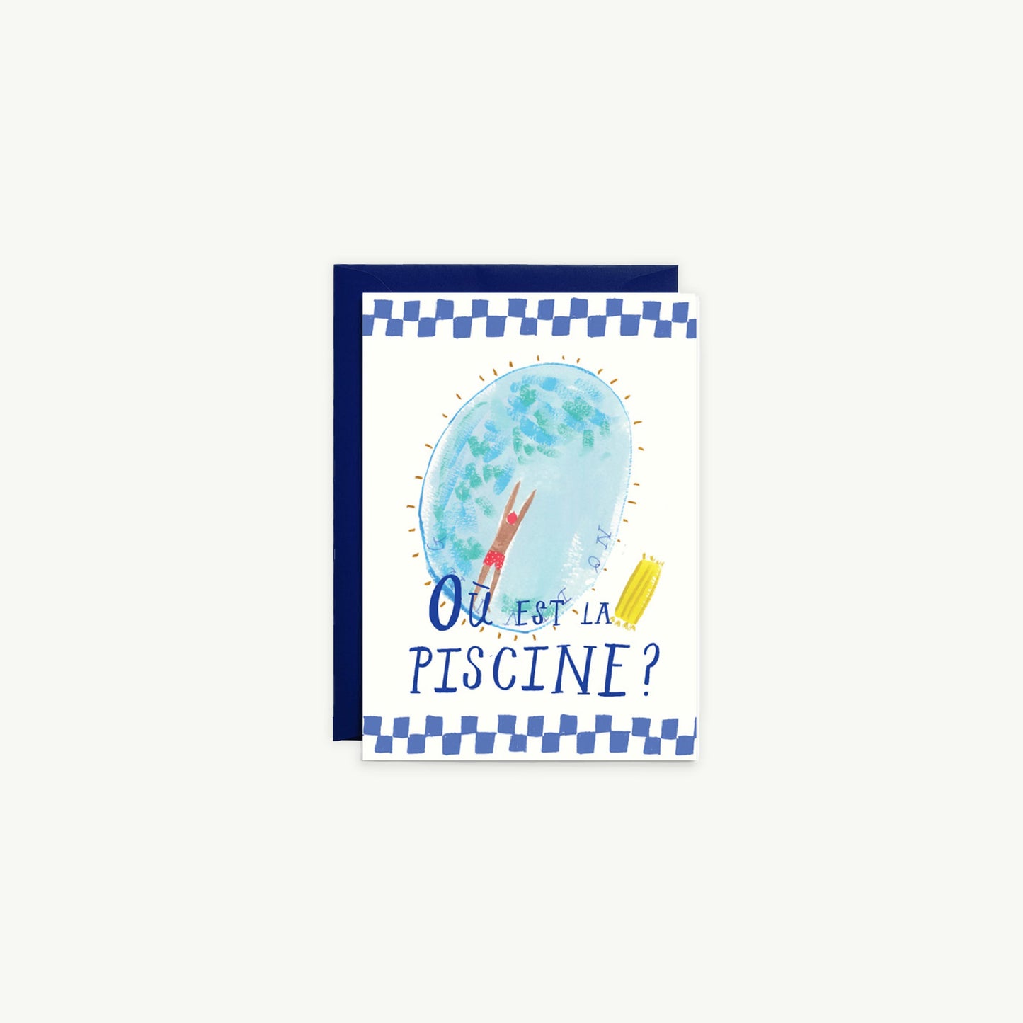 La Piscine - Petite Card