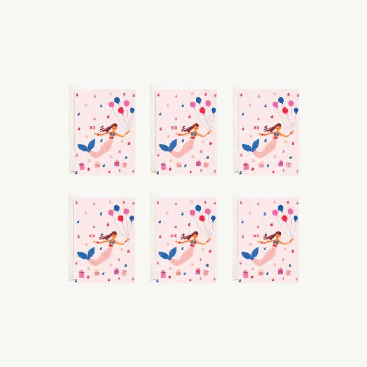 Mermaid's Birthday - Petite Cards