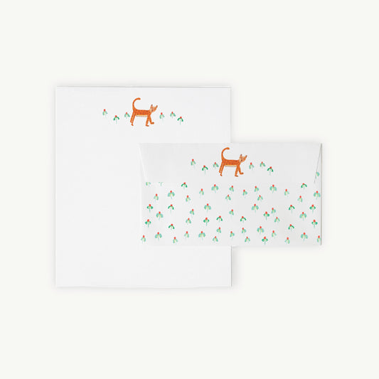 Spotted Cheetah - Letterhead Set