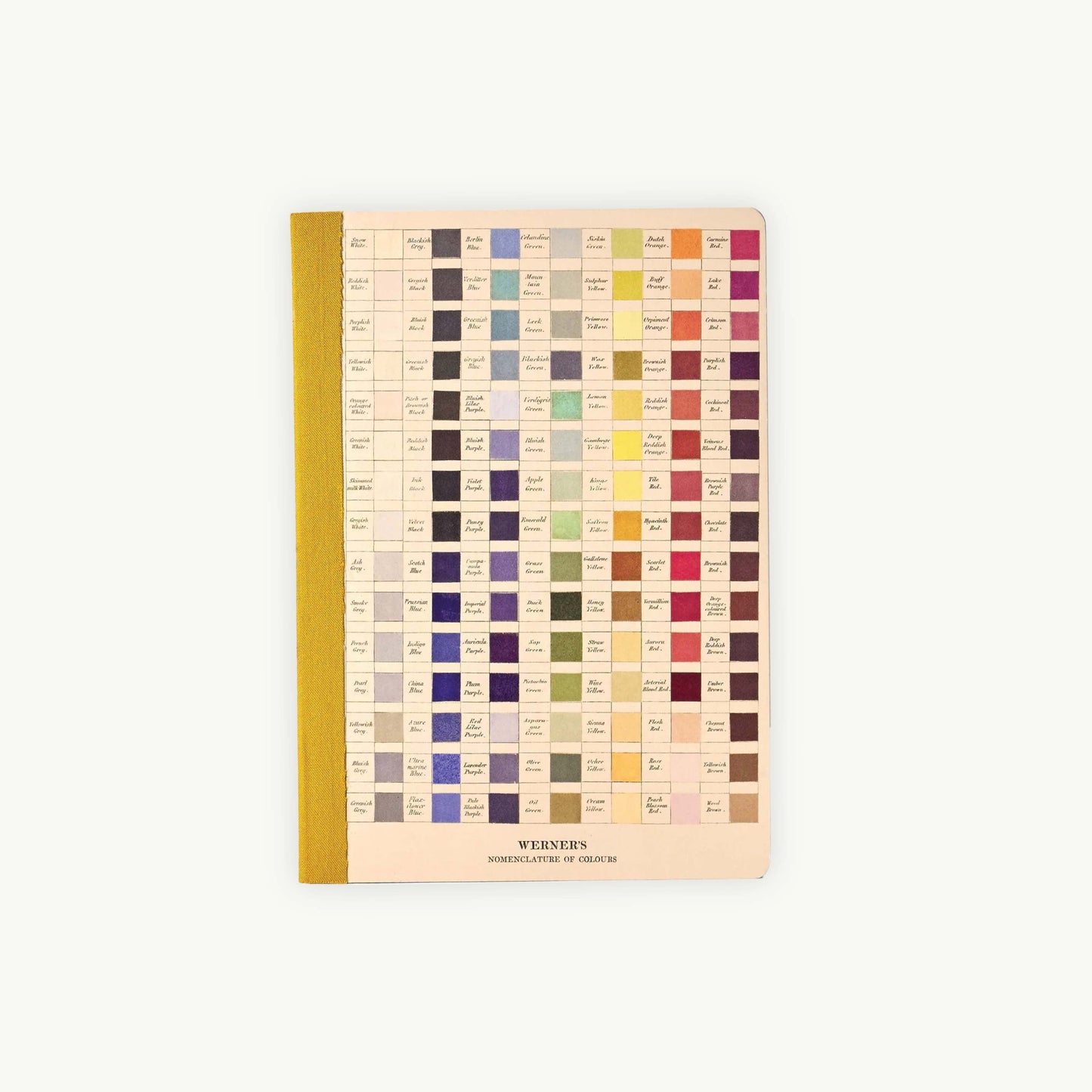A5 Single Notebook - Werner's Nomenclature of Colours
