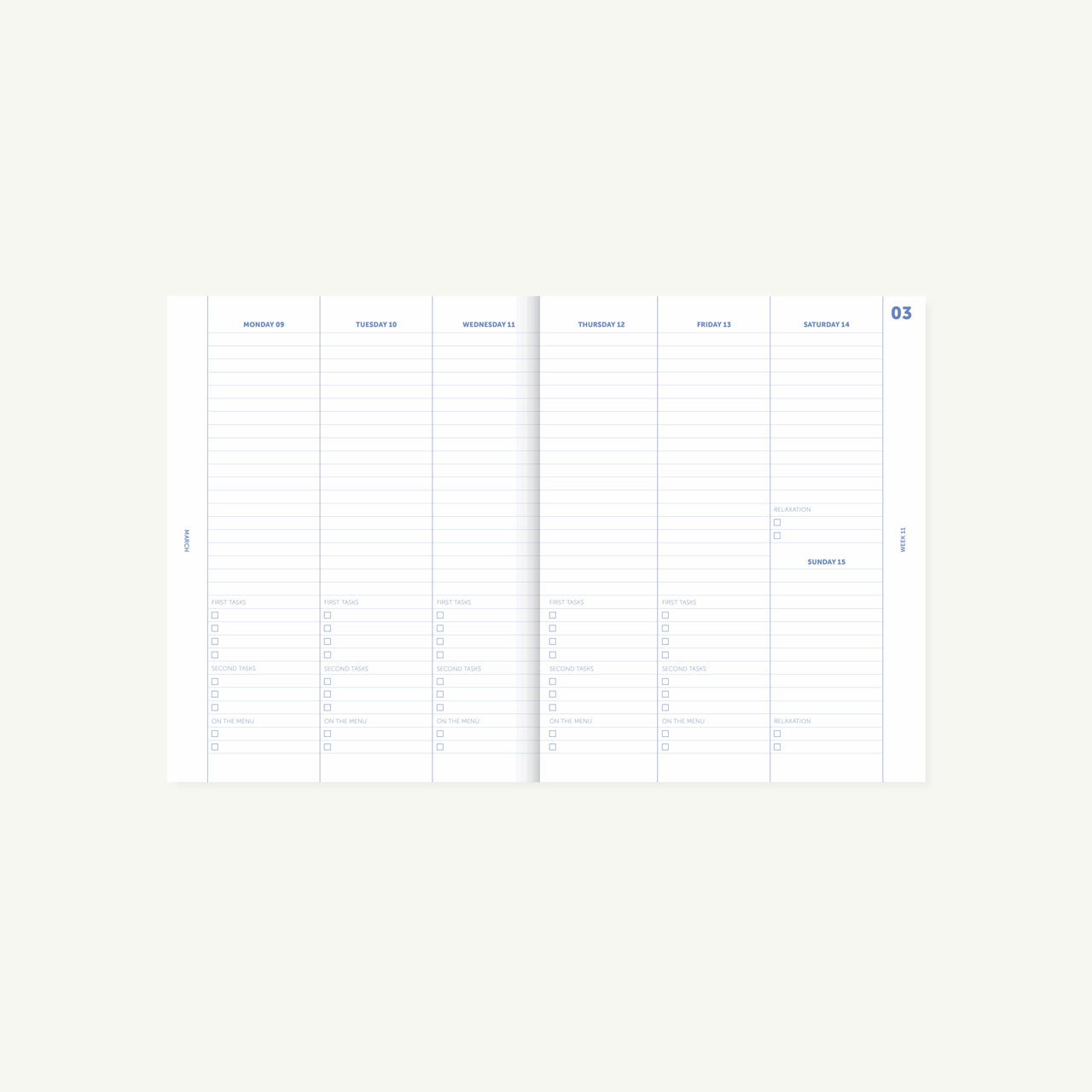 A-Planner 2026 - Orange Linen