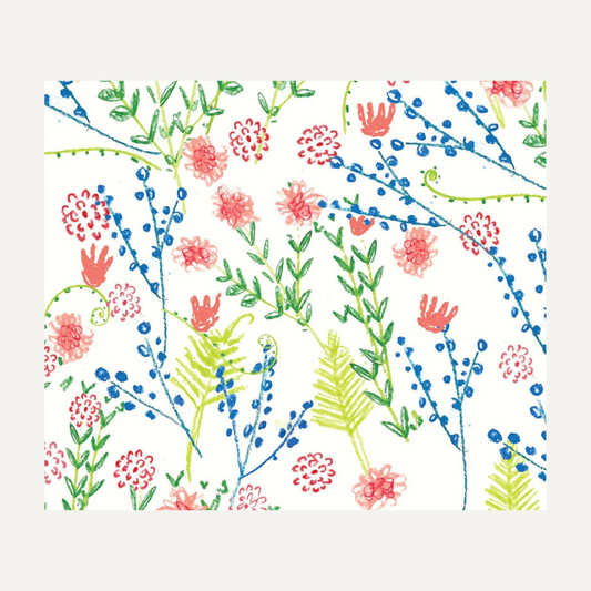 Countryside Wildflowers Gift Wrap