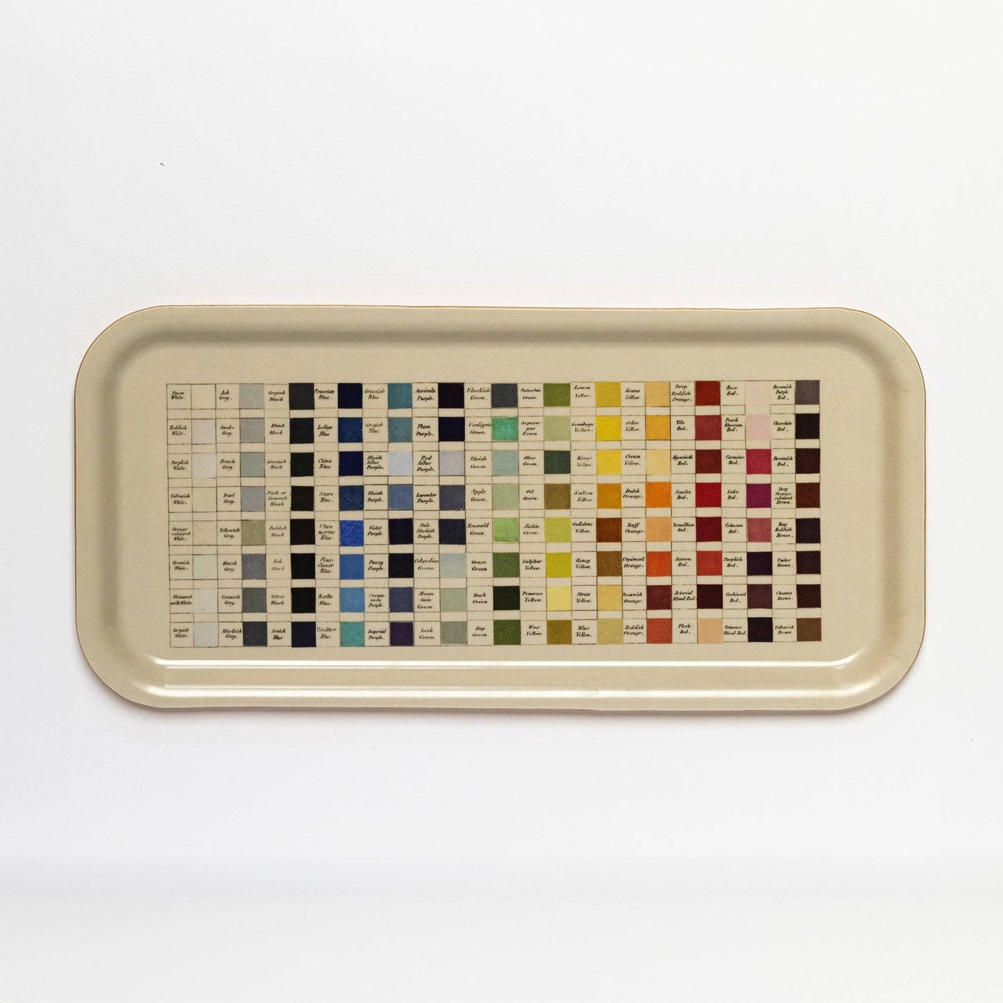 Werner's Nomenclature of Colours Birchwood Tray