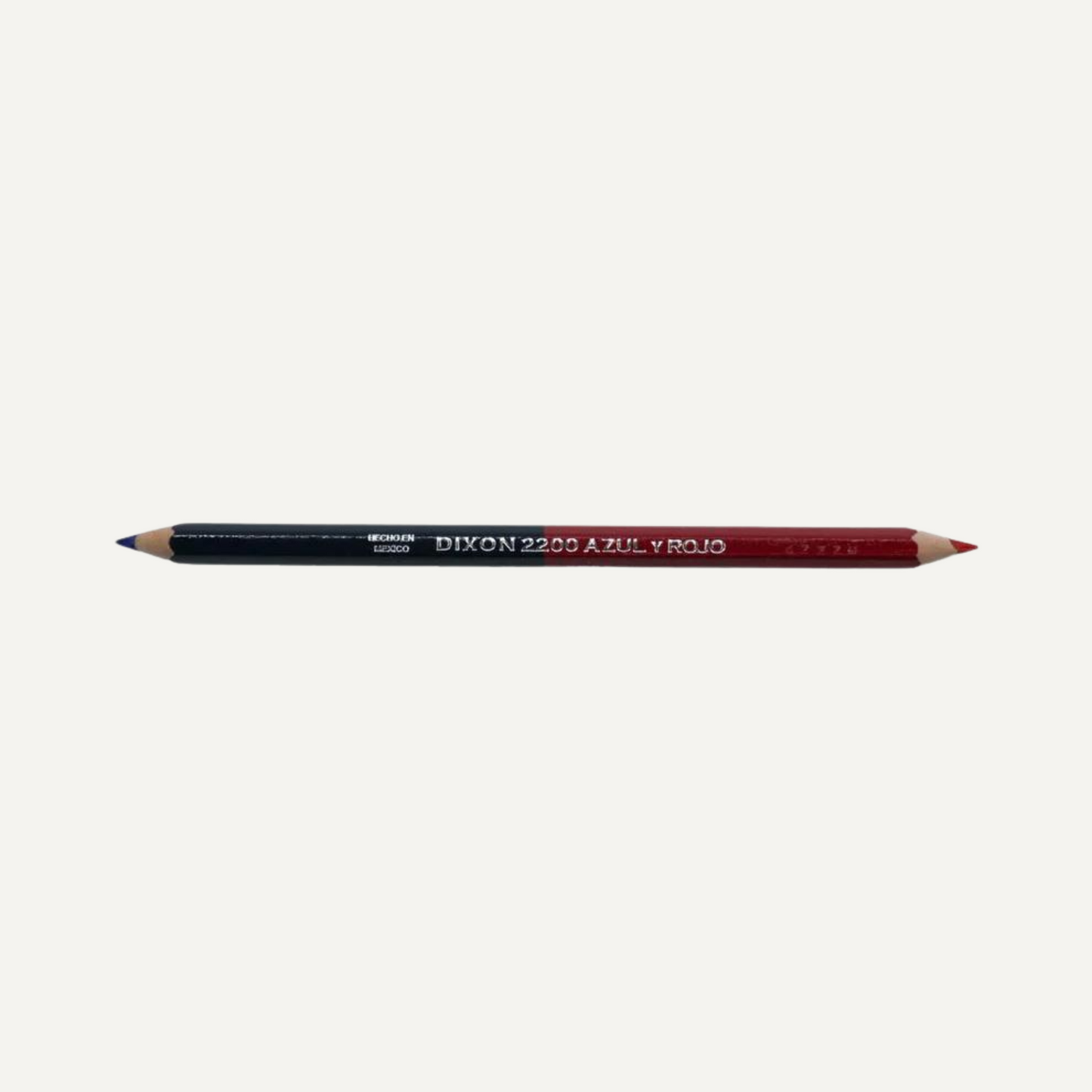 Dixon 2200 Azul y Rojo Pencil