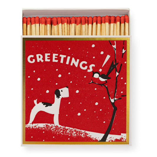 Winter Greetings! | Square - Christmas Safety Matches🎄