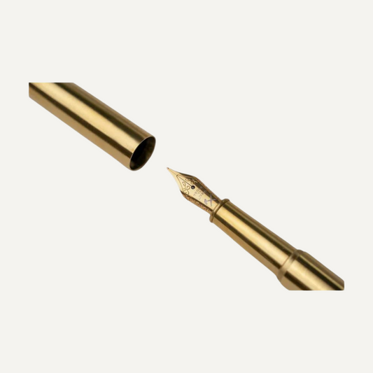 Tools to Liveby - Brass Fountain Pen