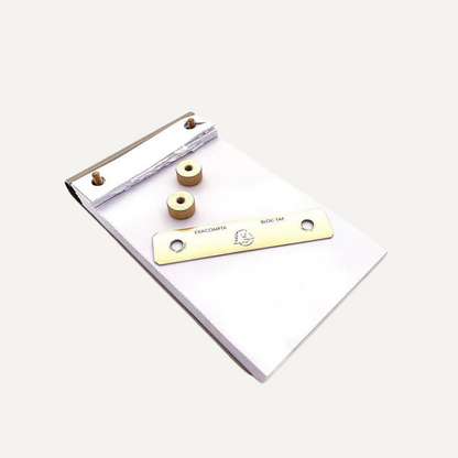 Bloc Faf Brass Desk Pad