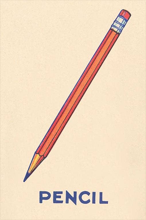 Postcard KF-881 Pencil